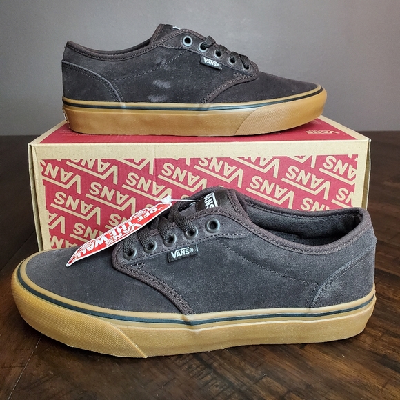 Vans Atwood Suede Brown/Gum Men Size 7 Equivalent to Women Size 8.5